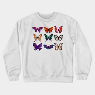 Butterflies Crewneck Sweatshirt